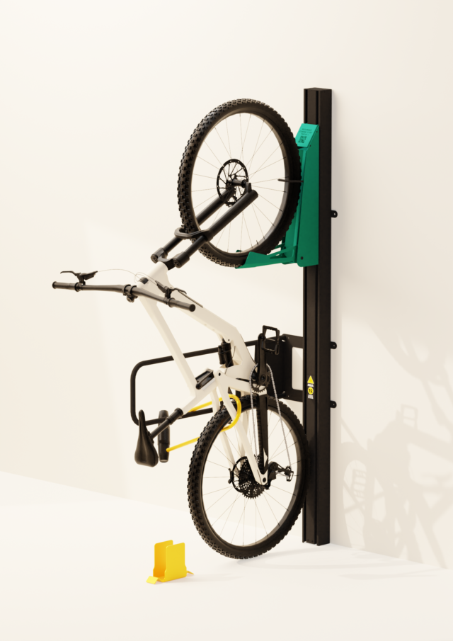 Feexti Vue Face avec Vélo Fond Blanc